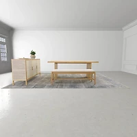 Lenver Dining Table - Natural