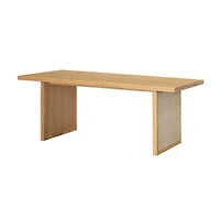 Lenver Dining Table - Natural