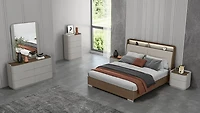 Oisin Two Tone Storage Bed