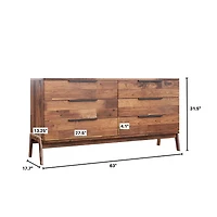 Helsa 6 Drawer Dresser