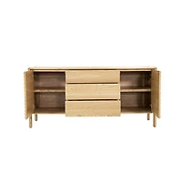 Kevara Sideboard - Light Oak