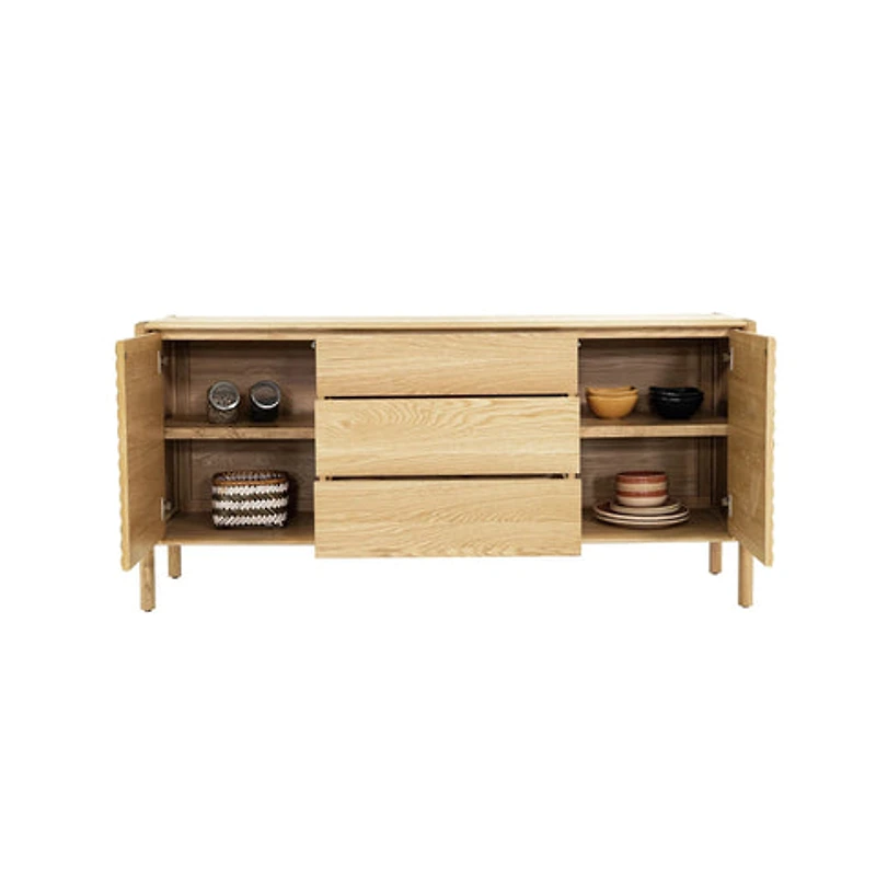 Kevara Sideboard - Light Oak