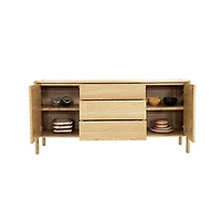 Kevara Sideboard - Light Oak
