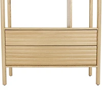 Kevara Bookcase - Light Oak