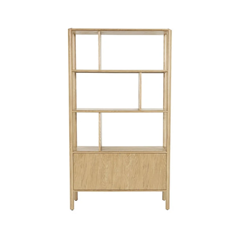 Kevara Bookcase - Light Oak