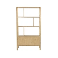 Kevara Bookcase - Light Oak