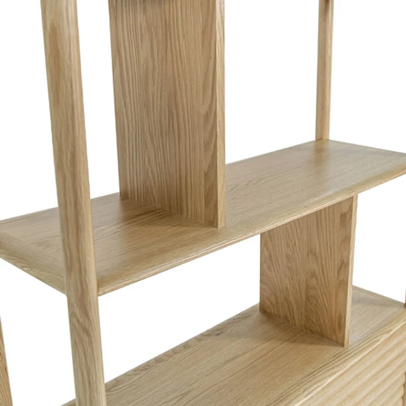 Kevara Bookcase - Light Oak