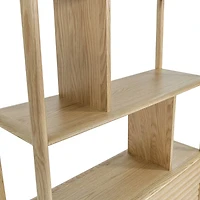 Kevara Bookcase - Light Oak