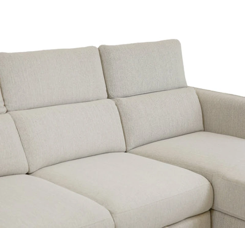 Renato Sleeper Sectional - Oatmeal