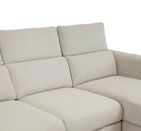 Renato Sleeper Sectional - Oatmeal