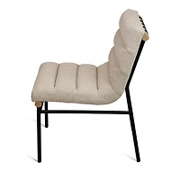 Ryna Vista Fabric Dining Chair - Linen