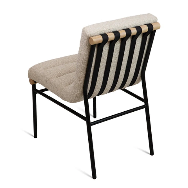 Ryna Vista Fabric Dining Chair - Linen – Accents@Home