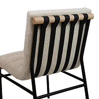 Ryna Vista Fabric Dining Chair - Linen – Accents@Home