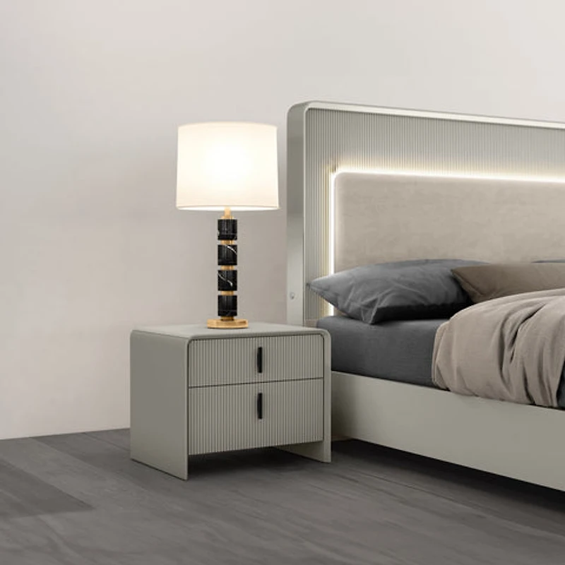 Yulie Nightstand - White - Greater Vancouver Furniture
