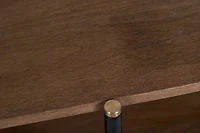 Kobbo Metal Mango Wooden Coffee Table
