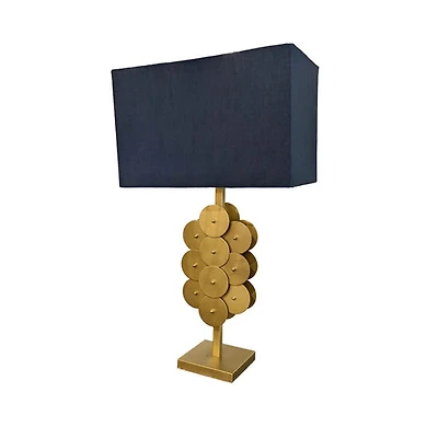 Liora Brass Disc Lamp