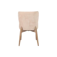 Zerwyn Dining Chair - Champagne Chenille