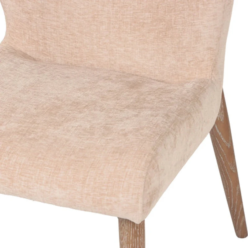 Zerwyn Dining Chair - Champagne Chenille