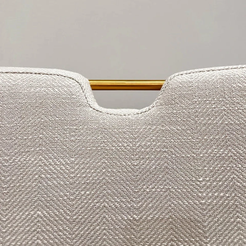Nellwyn Dining Chair - Sandy Beige/Cool Brown Legs