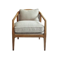 Gravora Club Chair - Sand Boucle