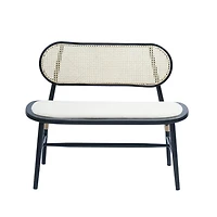 Yarven Small Bench - Black