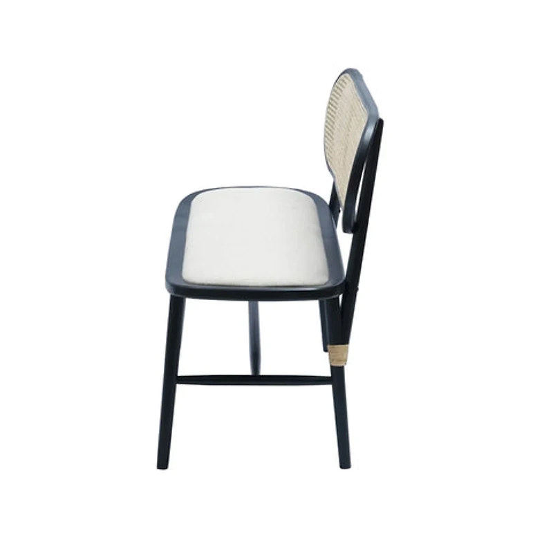 Yarven Small Bench - Black