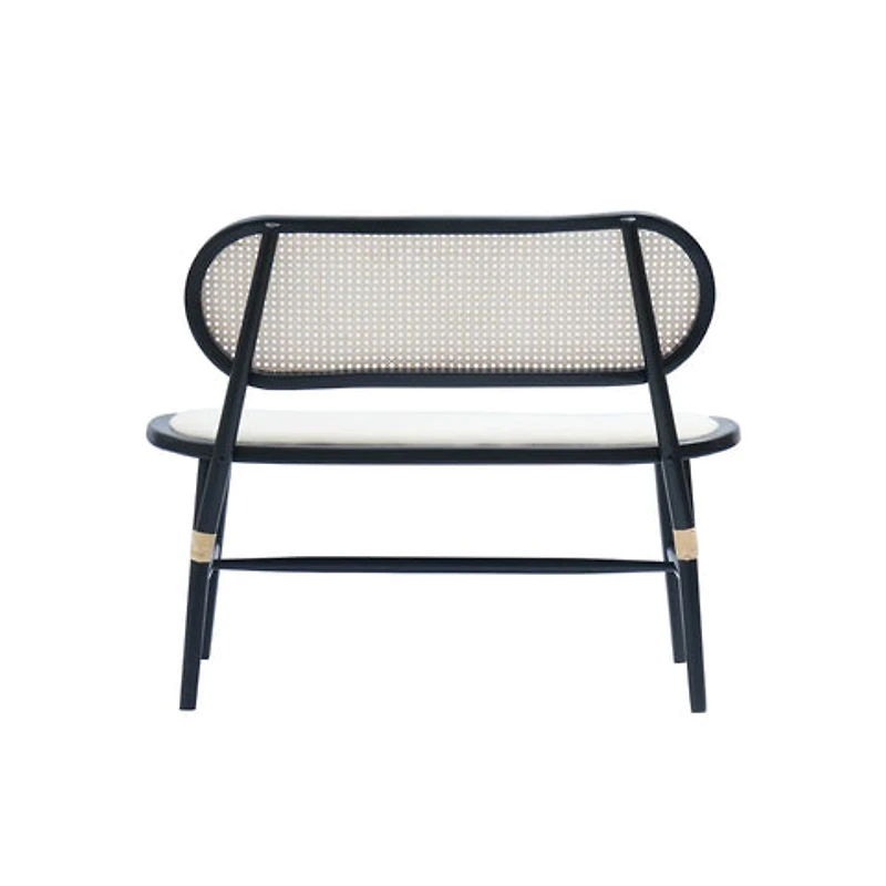 Yarven Small Bench - Black