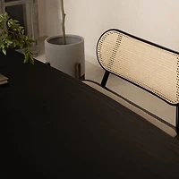 Yarven Small Bench - Black