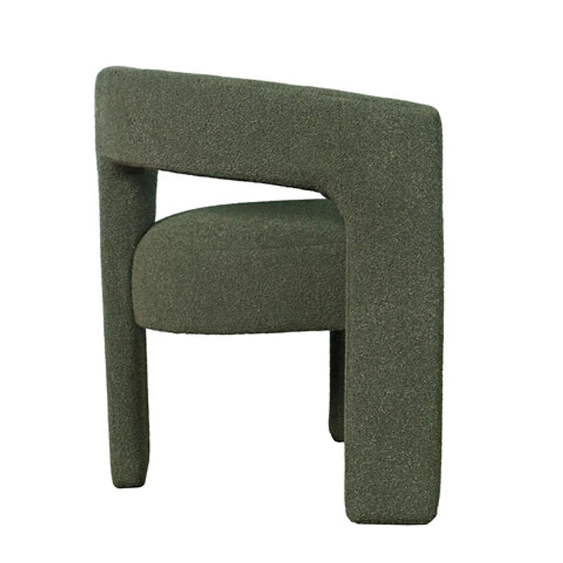 Sven Upholstered Dining Chair Bouclé Fabric