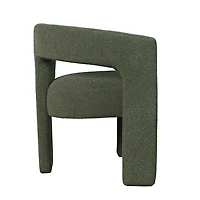 Sven Upholstered Dining Chair Bouclé Fabric
