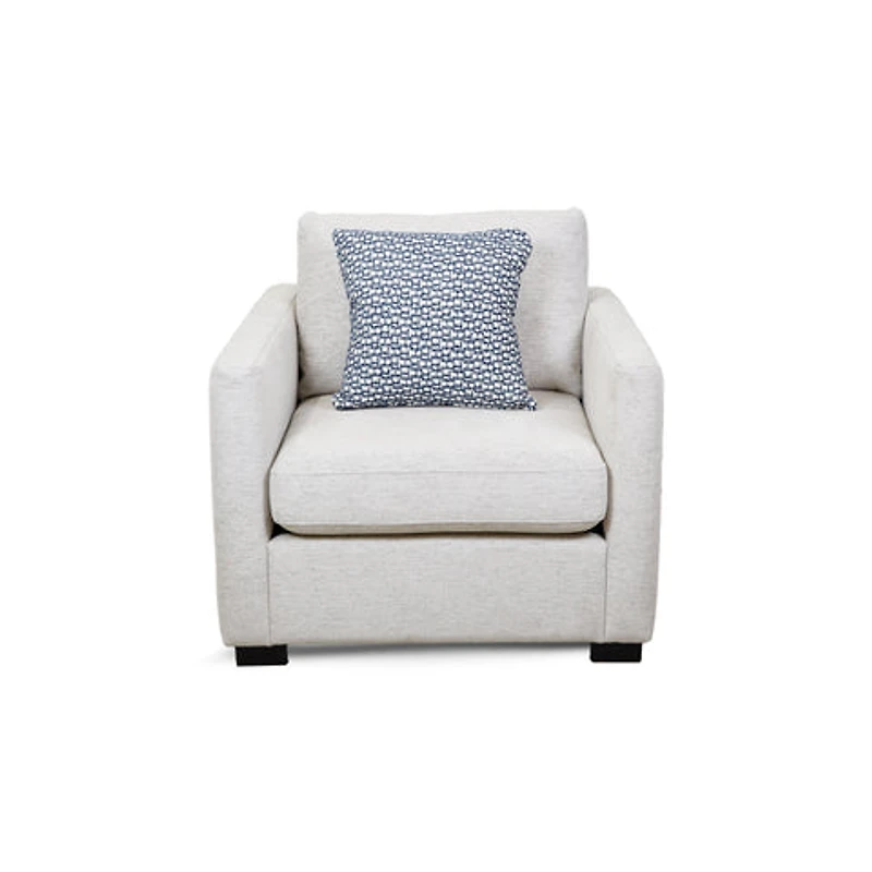 Sammy Accent Chair with 2 Toss Pillows