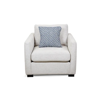 Sammy Accent Chair with 2 Toss Pillows