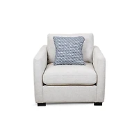 Sammy Accent Chair with 2 Toss Pillows