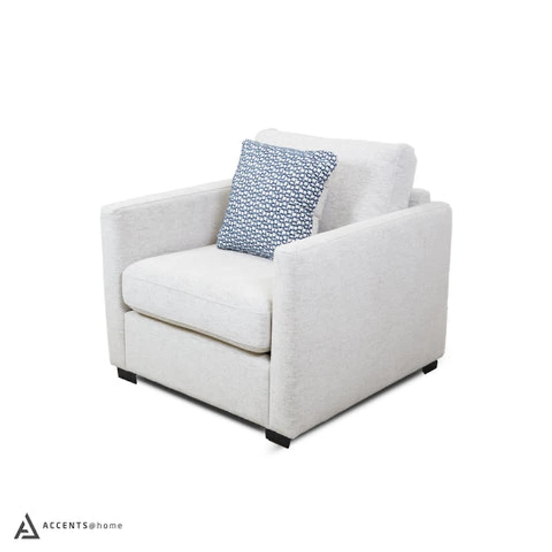 Sammy Accent Chair with 2 Toss Pillows