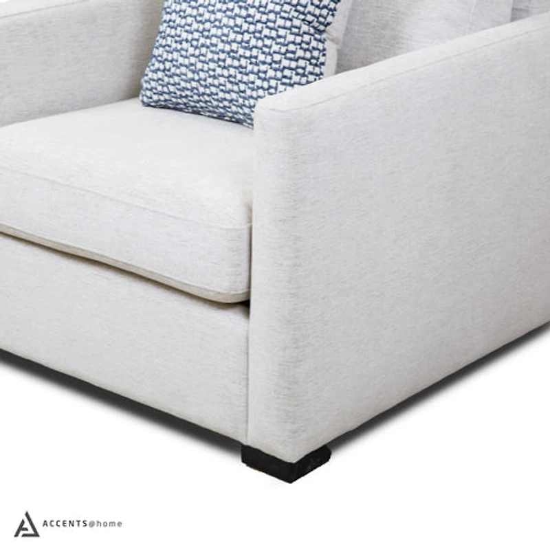 Sammy Accent Chair with 2 Toss Pillows