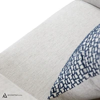 Sammy Accent Chair with 2 Toss Pillows