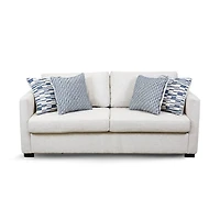 Sammy Condo Sofa with 4 Toss Pillows
