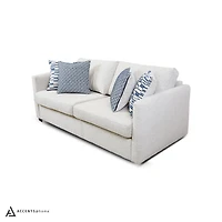 Sammy Condo Sofa with 4 Toss Pillows