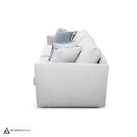 Sammy Condo Sofa with 4 Toss Pillows