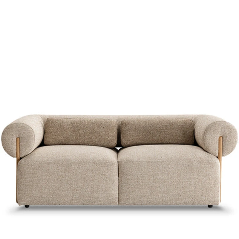 Cillian 2 Seater Fabric Sofa