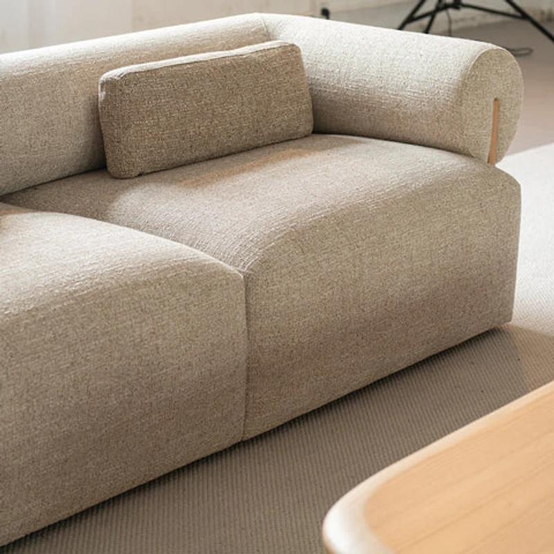 Cillian 3 Seater Fabric Sofa