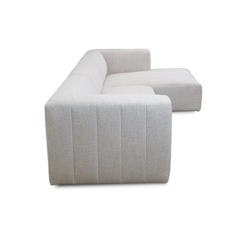 Lauriston Premium Fabric 3 PCs Sectional - Monique Beige