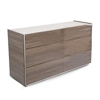 Soono Glossy Finish Bedroom Dresser