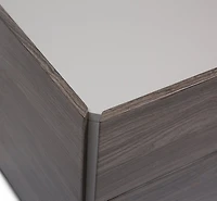 Soonu Glossy Finish Night Stand - Greater Vancouver Furniture