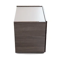 Soonu Glossy Finish Night Stand - Greater Vancouver Furniture