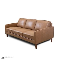 SORIA GENUINE LEATHER SOFA