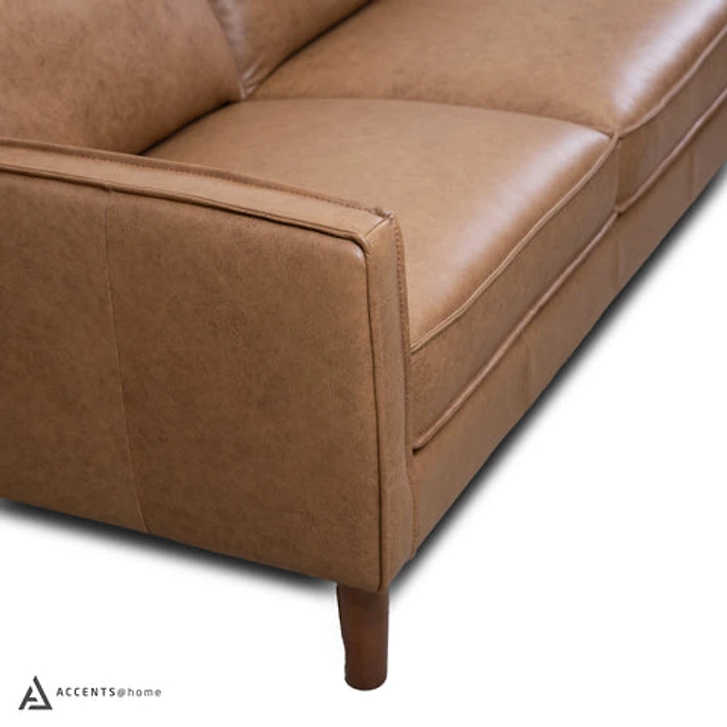 SORIA GENUINE LEATHER SOFA