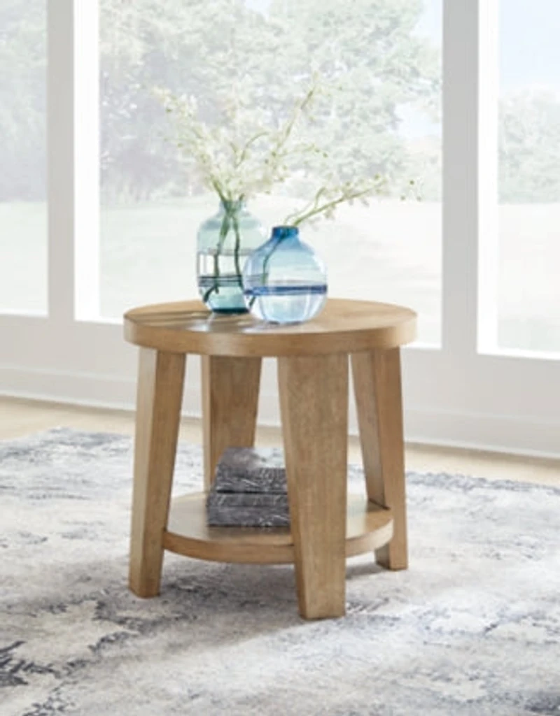 Kristiland Round End Table