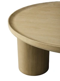 Viggo Round Coffee Table – Natural