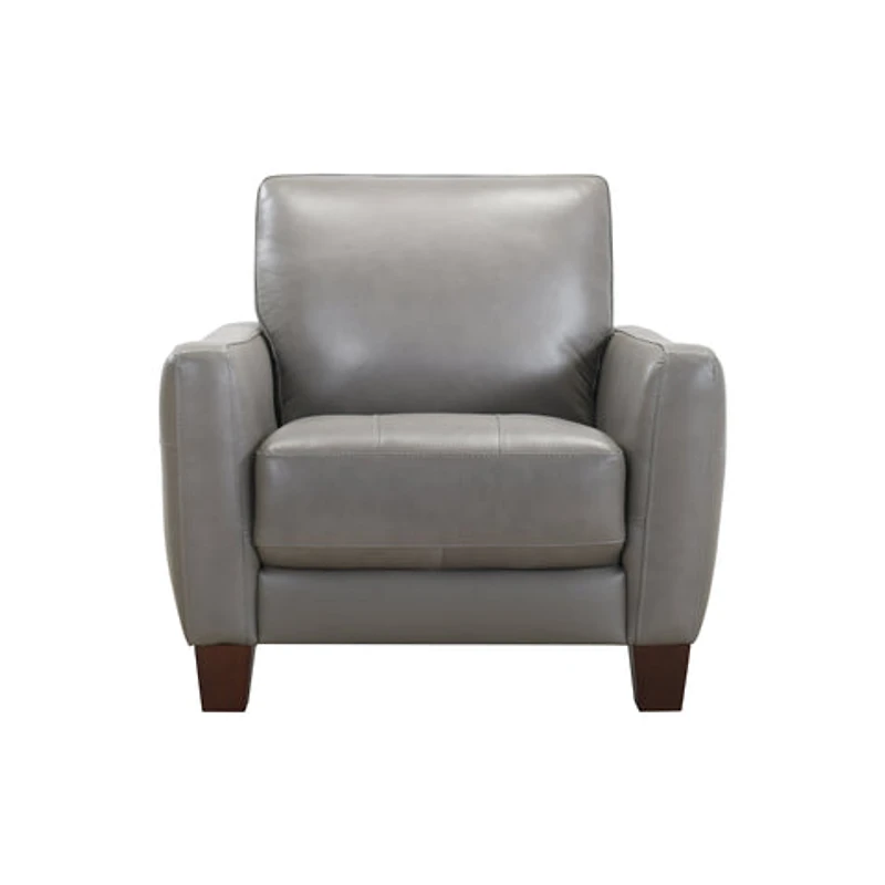 Faustina Leather Accent Chair